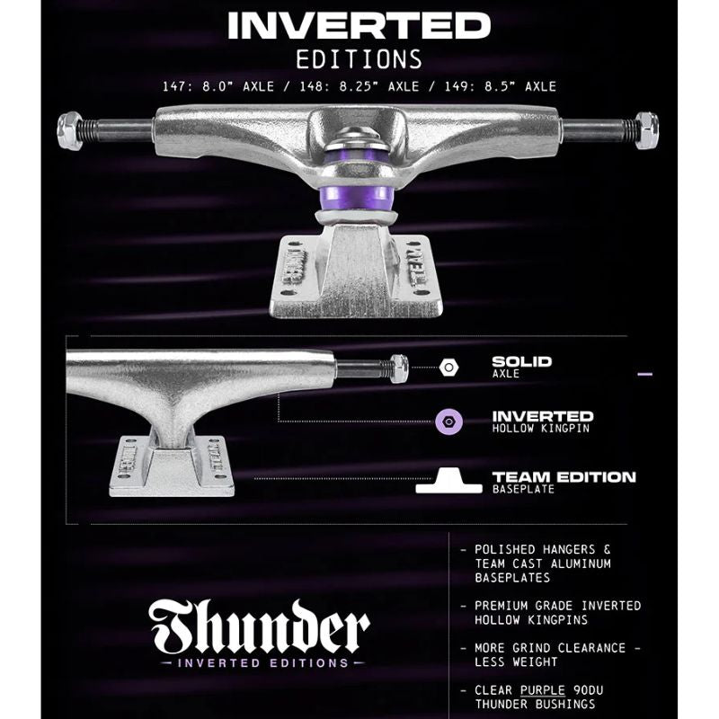 Trucks Thunder Inverted Polished Plata