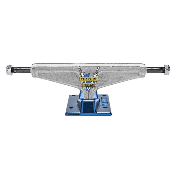 Trucks Venture V Lights Crest Plata / Azul 5.8