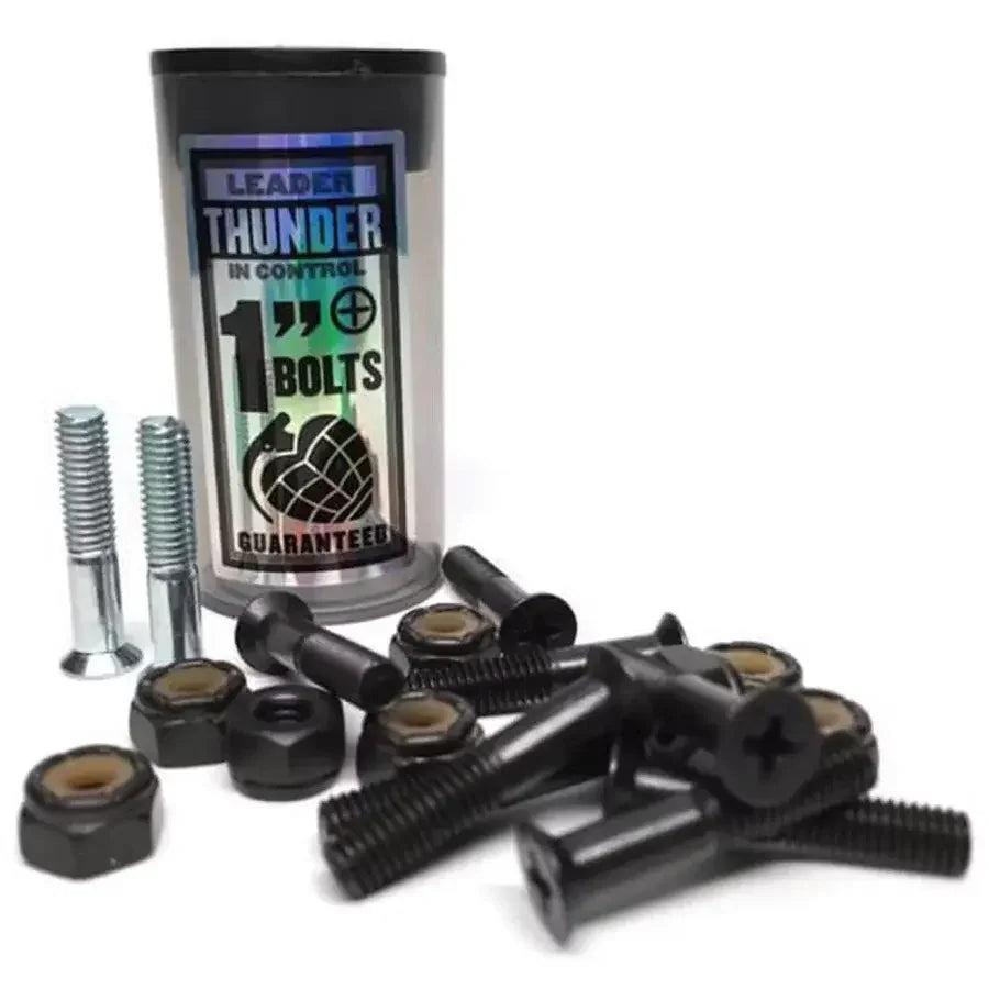 Tornillos Thunder Phillips 1" Negro / Gris